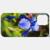 Blue Iris Case-Mate iPhone Case (Rückseite (Horizontal))