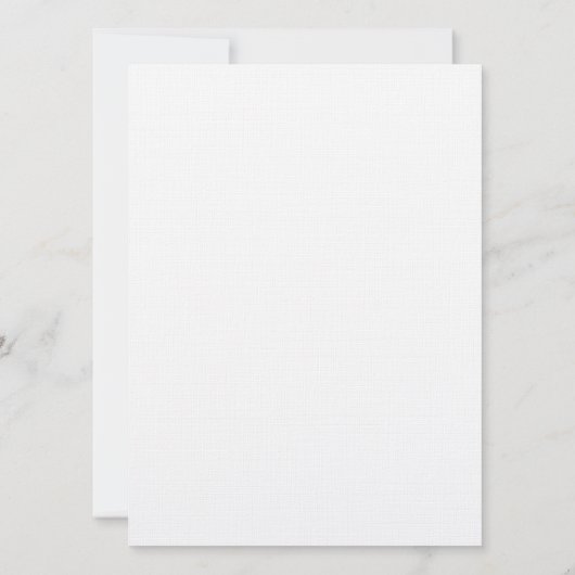 Blue Iris Jahrestag Einladung (Rückseite)