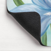 Blue Iris Mousepad (Ecke)