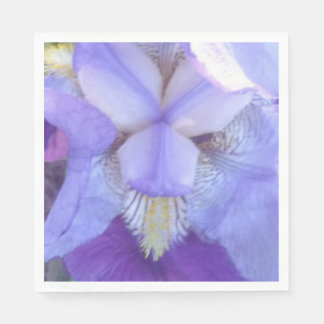 Blue Iris Paper Napkin Serviette
