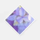Blue Iris Paper Napkin Serviette (Ecke)