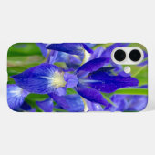 Blue Iris Phone Case (Rückseite (Horizontal))