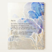 Blue Iris Planner Planer (Rückseite)