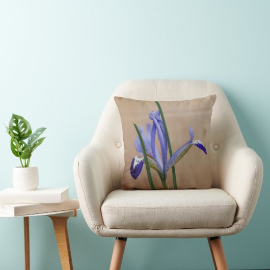 Blue Iris Reticulata Cushion Kissen (Stuhl )