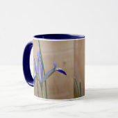 Blue Iris Reticulata Tasse (Vorderseite Links)