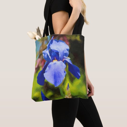 Blue Iris Tasche (Von Nahem)