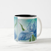 Blue Iris Tasse (VorderseiteRechts)