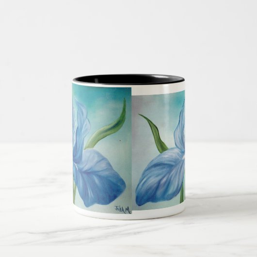 Blue Iris Tasse (Mittel)