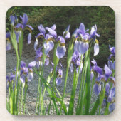 Blue Iris Untersetzer (Vorderseite)