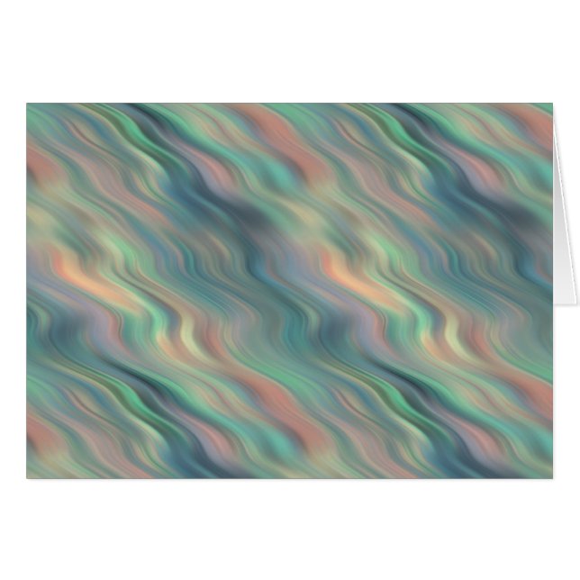 Blue Iris Wavy Texture (Vorderseite (Horizontal))