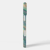 Blue Iris Wavy Texture Case-Mate iPhone Hülle (Rückseite / Rechts)