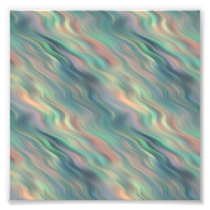 Blue Iris Wavy Texture Fotodruck