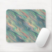 Blue Iris Wavy Texture Mousepad (Mit Mouse)