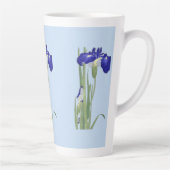 Blue Irises von Ohara Koson Milchtasse (Rechts)