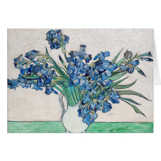 Blue Irises von Vincent Van Gogh Fine Art (Vorderseite (Horizontal))