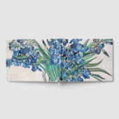 Blue Irises von Vincent Van Gogh Fine Art Gästebuch (Voll)