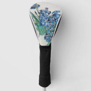 Blue Irises von Vincent Van Gogh Fine Art Golf Headcover
