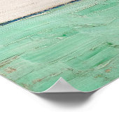 Blue Irises von Vincent Van Gogh Fine Art Poster (Ecke)