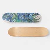 Blue Irises von Vincent Van Gogh Fine Art Skateboard (Horizontal)