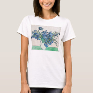 Blue Irises von Vincent Van Gogh Fine Art T-Shirt