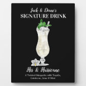 Blue Island Drink ・ PERSONALISIERTER Signature Dri Fotoplatte (Vorderseite)