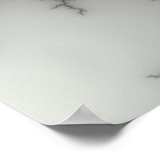 Blue Islands - Fraktal Poster (Ecke)