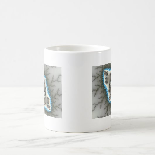 Blue Islands - Fraktal Tasse (Mittel)