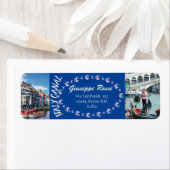 Blue Italy Canal Venice Rome Rücksendeadresse Labe (Insitu)