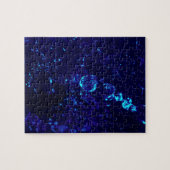 Blue Jacuzzi Bubbles Jigsaw Puzzle (Horizontal)