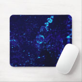 Blue Jacuzzi Bubbles Office Mouse Pad Mousepad (Mit Mouse)