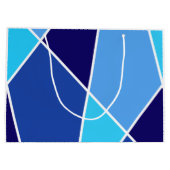 Blue JanaiCreates Color Collection Gift Bag Große Geschenktüte (Rückseite)