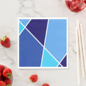 Blue JanaiCreates Color Collection Paper Napkins Serviette (Beispiel)