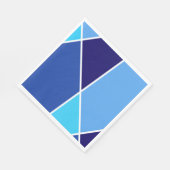 Blue JanaiCreates Color Collection Paper Napkins Serviette (Ecke)