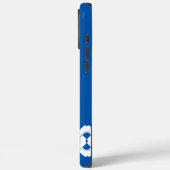 Blue Japanese Happy Coat Festival Case-Mate iPhone Hülle (Rückseite / Links)