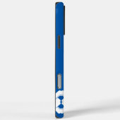 Blue Japanese Happy Coat Festival Case-Mate iPhone Hülle (Rückseite / Rechts)