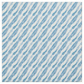 Blue Japanese Shibori Style Watercolor Print Stoff (Muster)