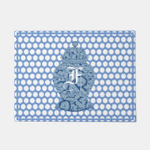 Blue Jar Ginger Jars Mosaic Fußmatte (Vorderseite)