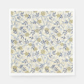Blue Jasmine Paper Napkins Serviette (Vorderseite)