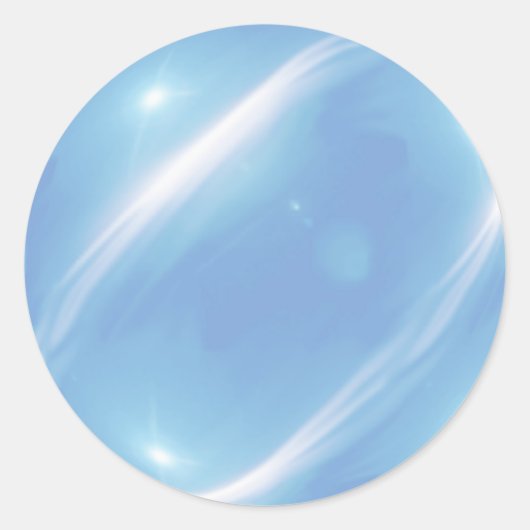 Blue-Jaw-Breaker-Party-Sticker Runder Aufkleber (Vorderseite)