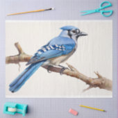 Blue Jay 3 Decoupage Seidenpapier (Basteln)