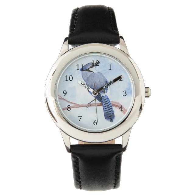 Blue Jay Armbanduhr (Vorderseite)