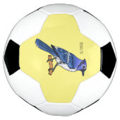 Blue Jay bird Cartoon Fußball (Gedreht)
