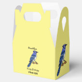 Blue Jay bird Cartoon Geschenkschachtel (Geöffnet)