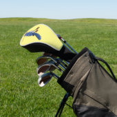 Blue Jay bird Cartoon Golf Headcover (In SItu)