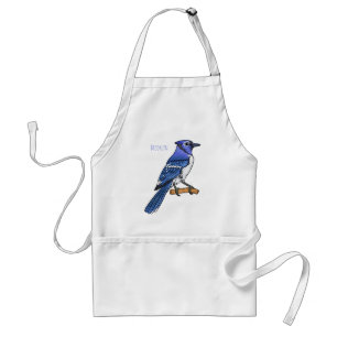 Blue Jay bird Cartoon Schürze