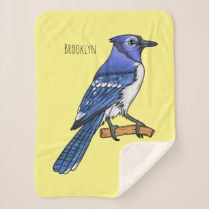 Blue Jay bird Cartoon Sherpadecke