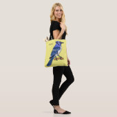 Blue Jay bird Cartoon Tasche (Am Model)