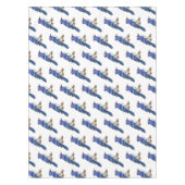 Blue Jay bird Cartoon Tischdecke (Vorderseite)