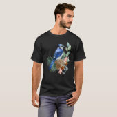 Blue Jay Bird Cute Birds Animal Graphic T-Shirt (Vorne ganz)