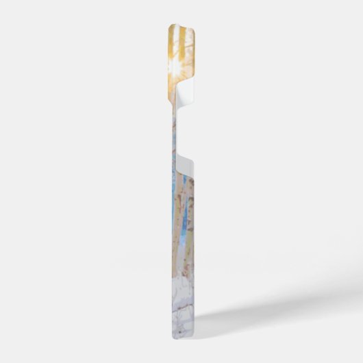 Blue Jay Bird Forest Trees - The Nature iPhone Hülle (Linke Seite)